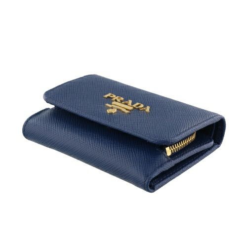 プラダ PRADA 三つ折り財布 レディース SAFFIANO METAL ORO 1MH044 QWA