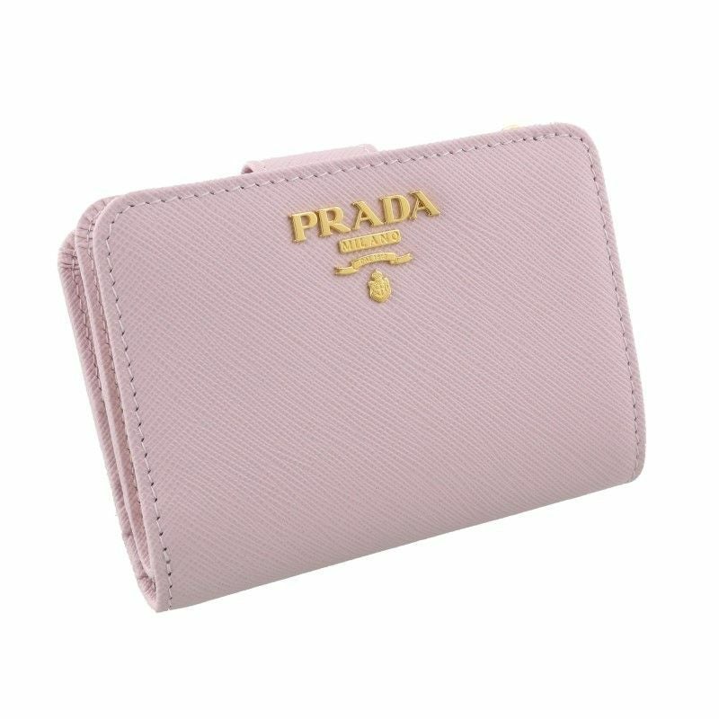 プラダ PRADA 二つ折り財布 レディース SAFFIANO ピンク 1ML018 ZLP F0VNM ALABASTRO+PETALO