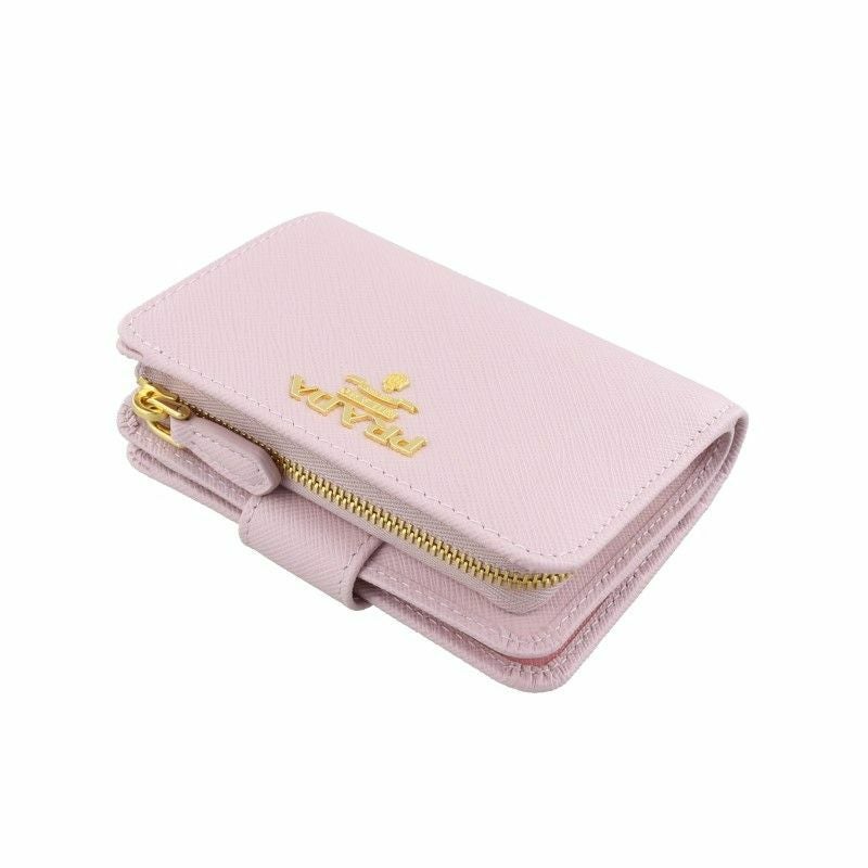 プラダ PRADA 二つ折り財布 レディース SAFFIANO ピンク 1ML018 ZLP F0VNM ALABASTRO+PETALO