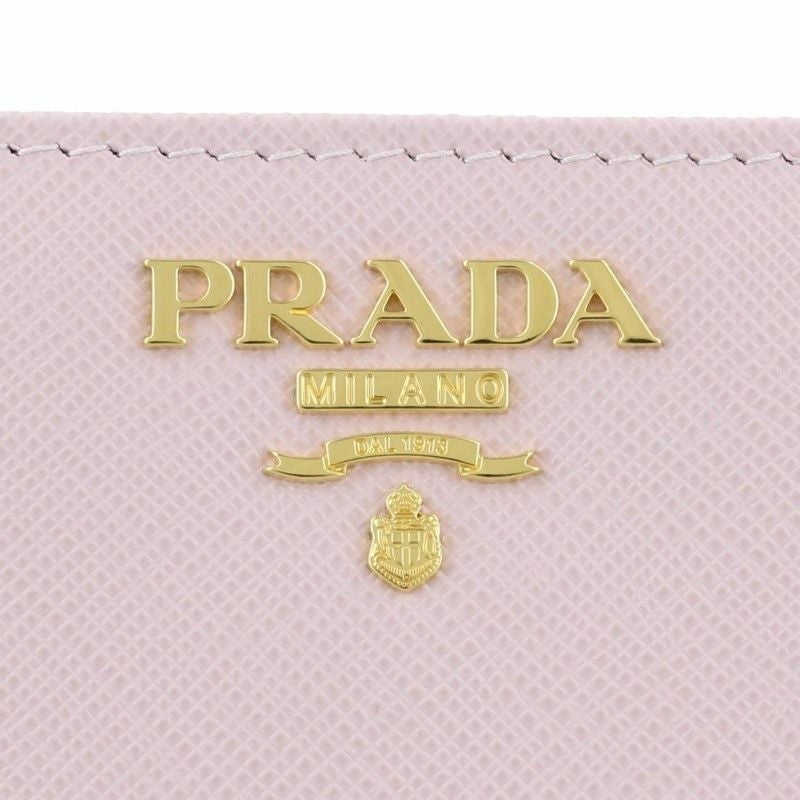プラダ PRADA 二つ折り財布 レディース SAFFIANO ピンク 1ML018 ZLP F0VNM ALABASTRO+PETALO