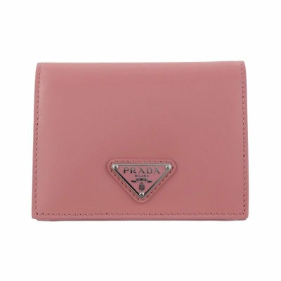 プラダ PRADA 二つ折り財布 レディース SPAZZOLATO ピンク 1MV204 ZO6 