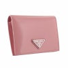 プラダ PRADA 二つ折り財布 レディース SPAZZOLATO ピンク 1MV204 ZO6 F0442 PETALO