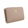 プラダ PRADA 二つ折り財布 レディース ピンクベージュ 1ML018 QWA F0236 CIPRIA