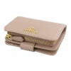 プラダ PRADA 二つ折り財布 レディース ピンクベージュ 1ML018 QWA F0236 CIPRIA