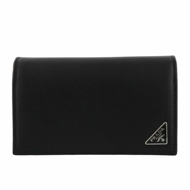 プラダ PRADA カードケース メンズ ブラック 2MC122 QHH F0002 NERO