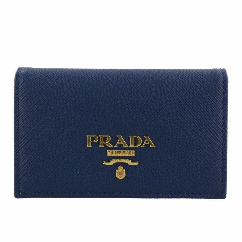 プラダ PRADA カードケース レディース ブルー 1MC122 QWA F0016