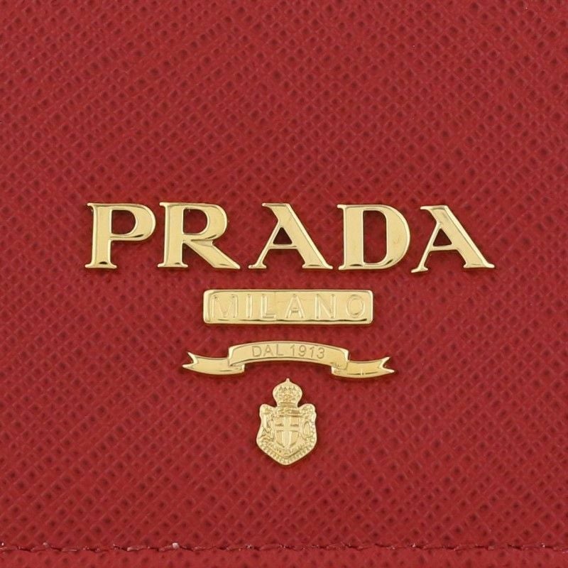 プラダ PRADA カードケース レディース レッド 1MC122 QWA F068Z FUOCO