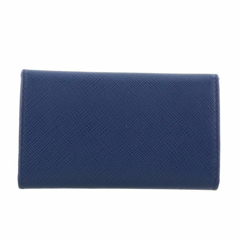 PRADA プラダ キーケース レディース ブルー 1PG004 QWA F0016 BLUETTE
