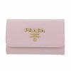 プラダ PRADA キーケース レディース ピンク 1PG004 QWA F0E18 ALABASTRO