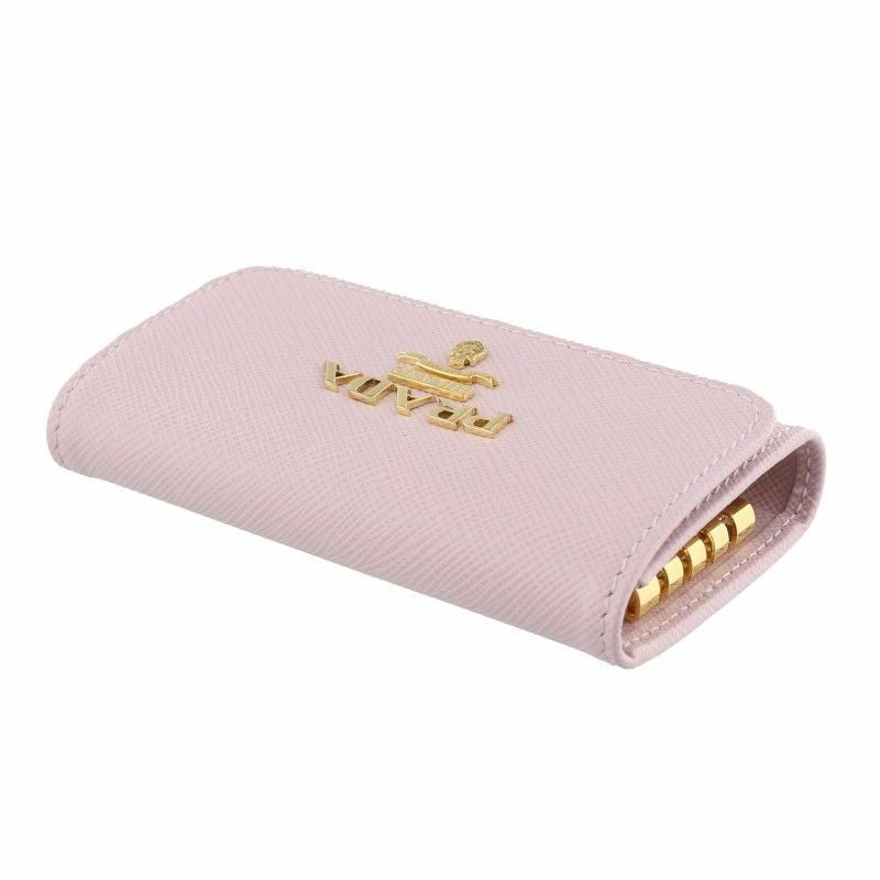 プラダ PRADA キーケース レディース ピンク 1PG004 QWA F0E18