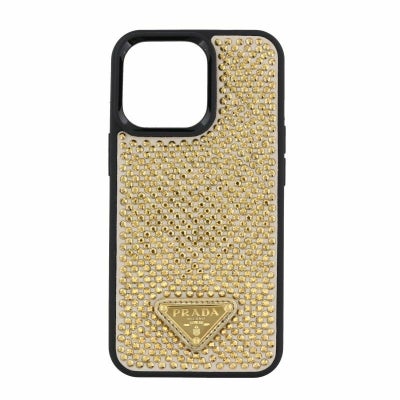 プラダ PRADA iPhoneケース レディース iPhone 13 Pro ゴールド 1ZH149 
