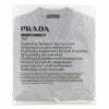 プラダ PRADA Tシャツ 3枚セット メンズ Mサイズ グレー UJM493 ILK S 181 F0031 GRIGIO