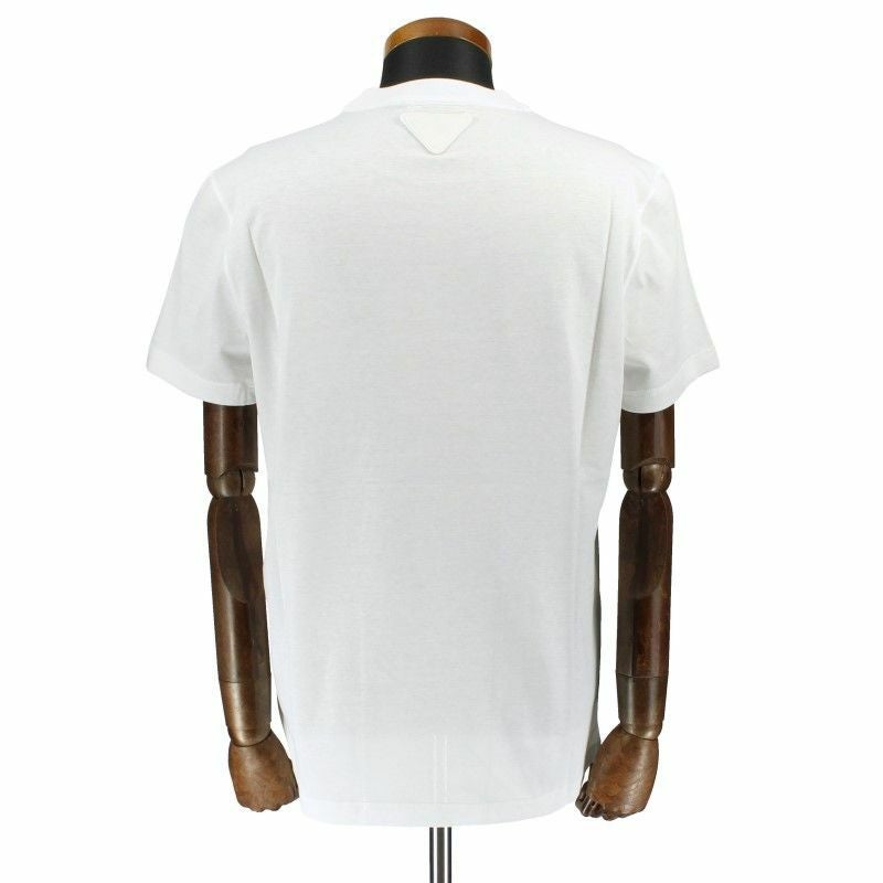 プラダ PRADA Tシャツ 3枚セット メンズ Mサイズ ホワイト UJM492 ILK S 181 F0009 BIANCO