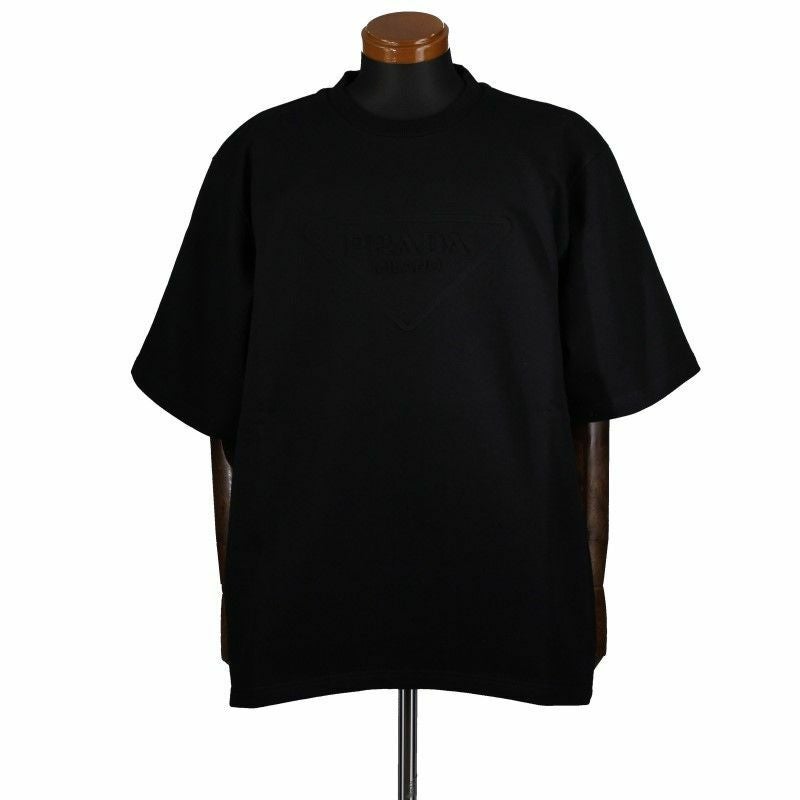 PRADA ブラック Tシャツ Lサイズ Prada Cotton T-Shirt | Saks Fifth Avenue