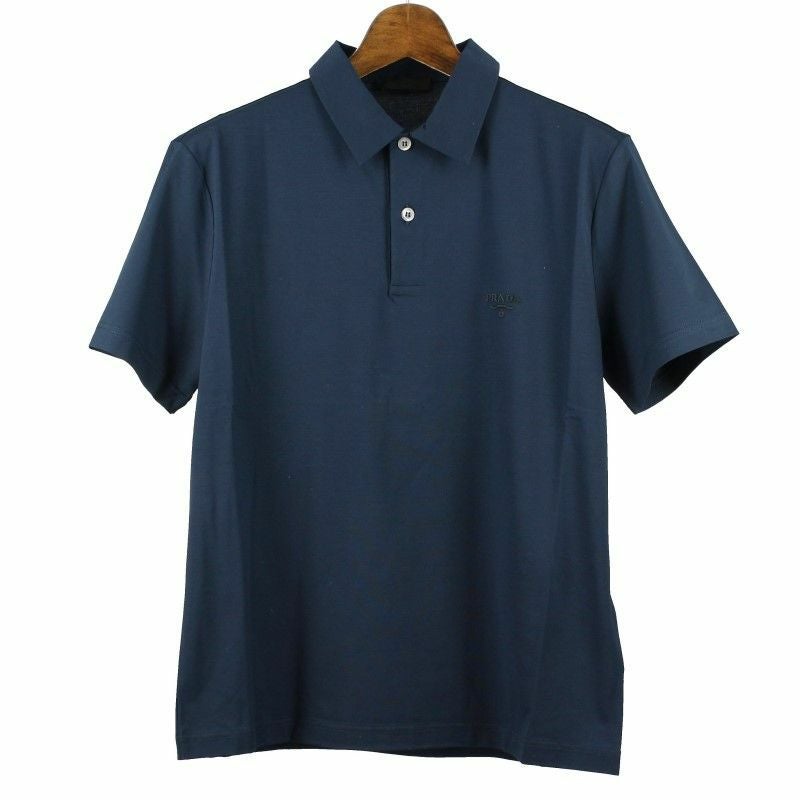 プラダ PRADA Tシャツ メンズ Mサイズ ネイビー UJN664 1UOR S 202