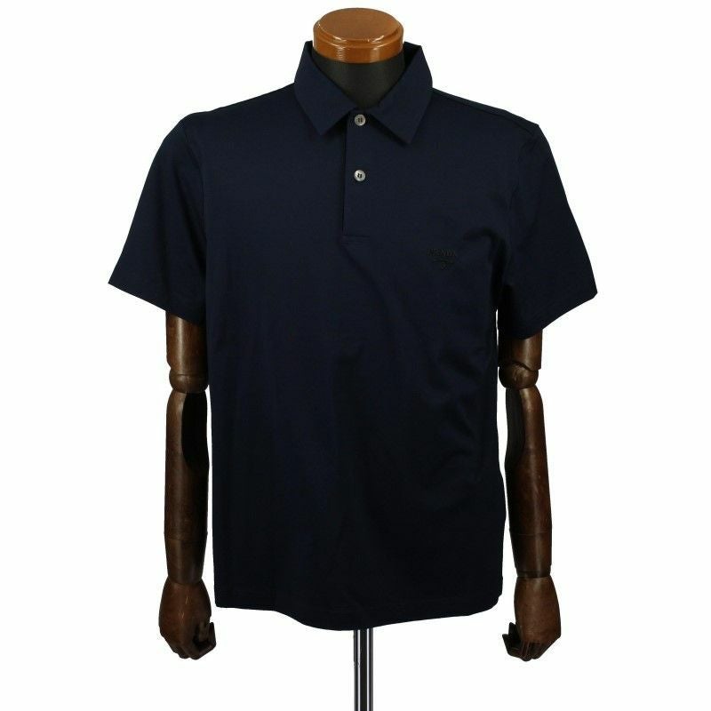 プラダ PRADA Tシャツ メンズ Mサイズ ネイビー UJN664 1UOR S 202