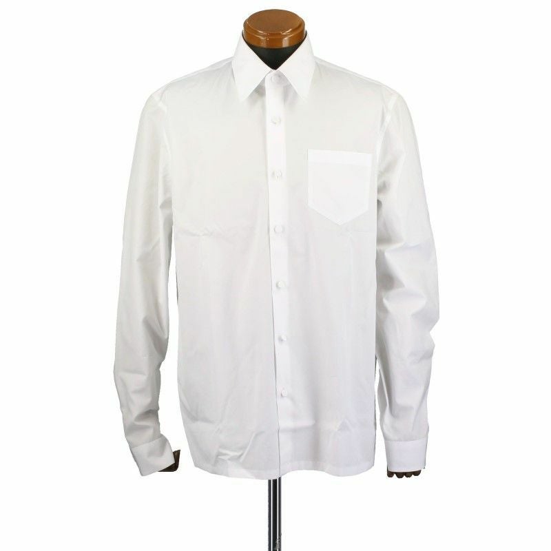 プラダ PRADA シャツ メンズ サイズ39 ホワイト UCN314 1XV2 S 202 F0009 BIANCO