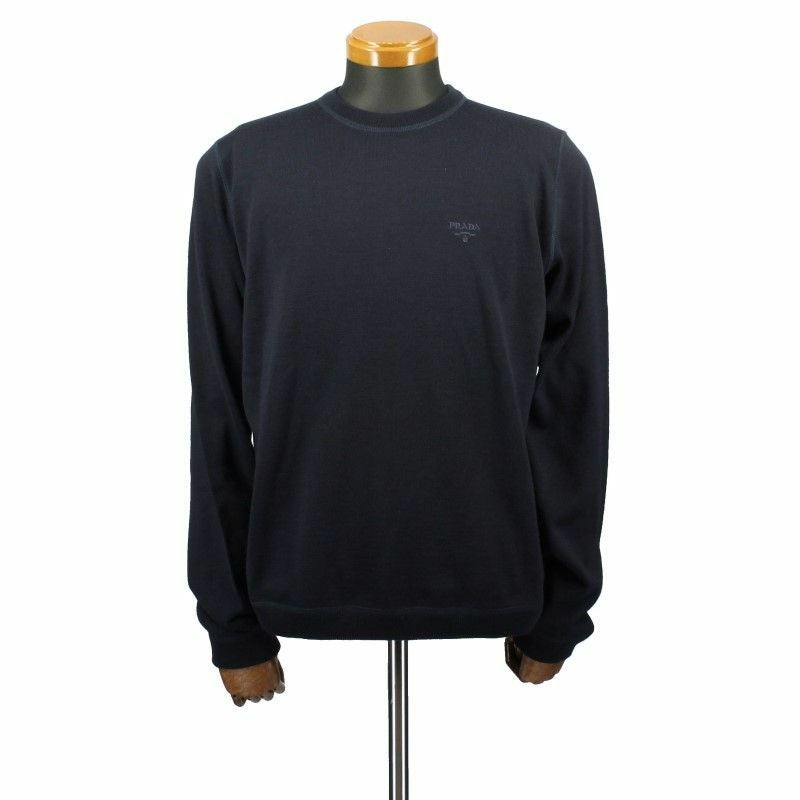 プラダ PRADA ニット メンズ Mサイズ ネイビー UMA972 1S2P S 192 F0008 BLEU