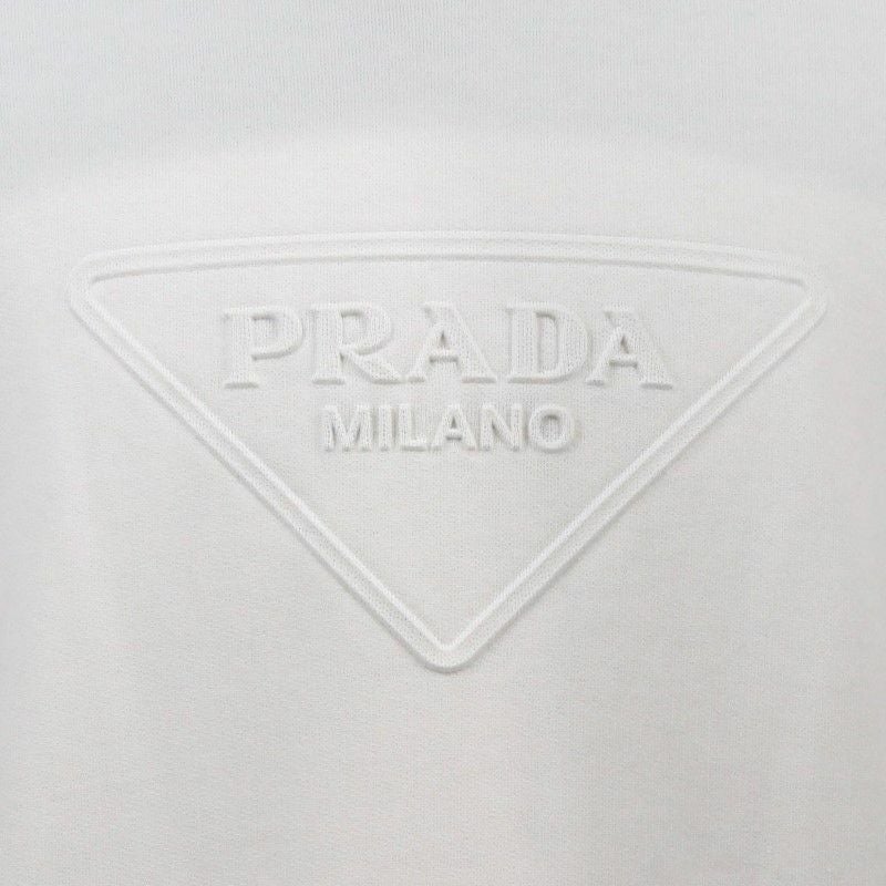 プラダ PRADA パーカー メンズ Lサイズ ホワイト UJL185 S 211 1ZX4