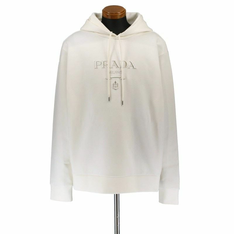 プラダ PRADA パーカー メンズ ホワイト UJL34A S 222 11B3 F0J36 BIANCO+ARGENTO