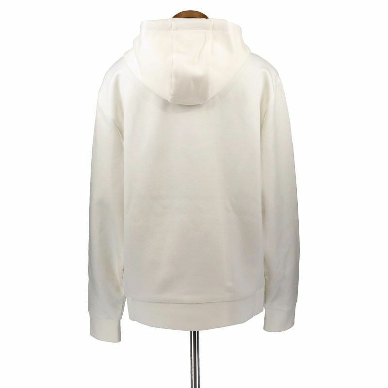 【正規品】プラダPRADA パイル地 ジップパーカー ホワイト S プラダ PRADA パーカー メンズ ホワイト UJL34A S 222 11B3 F0J36