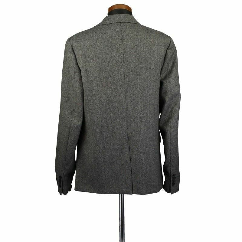 プラダ PRADA ジャケット メンズ サイズ46 グレー UGM118 0R9 S 202