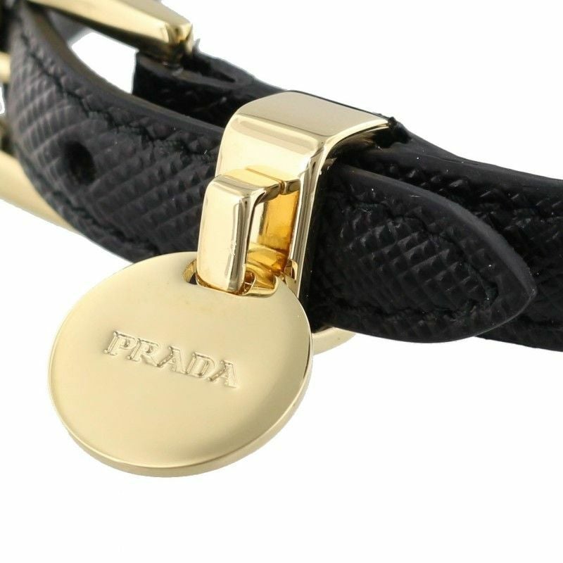 プラダ PRADA ブレスレット レディース SAFFIANO ブラック 1IB269 053