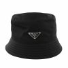 PRADA プラダ バケットハット レディース ブラック 1HC137 2DMI F0002 NERO