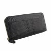 ロダニア RODANIA 長財布 メンズ カイマンワニ ブラック CJN0927BK