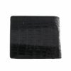 ロダニア RODANIA 二つ折り財布 メンズ カイマンワニ ブラック CJN0214BKSP BLACK