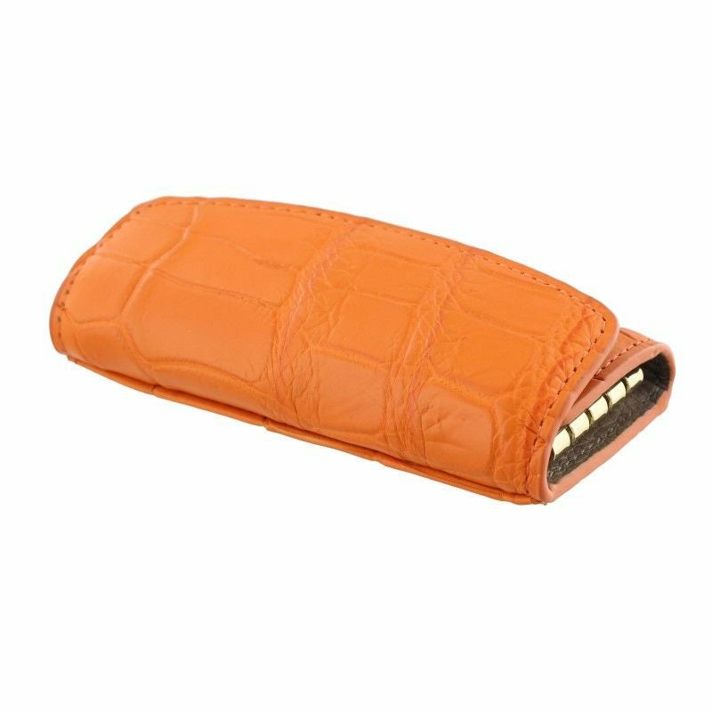 ロダニア RODANIA キーケース レディース クロコダイル オレンジ RDOC9948ORTP ORANGE/TAUPE