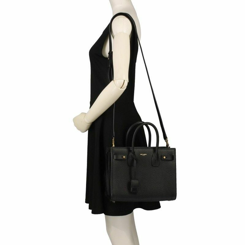 サンローラン パリ SAINT LAURENT PARIS トートバッグ レディース ブラック 717448 AAAOO 1000 NERO