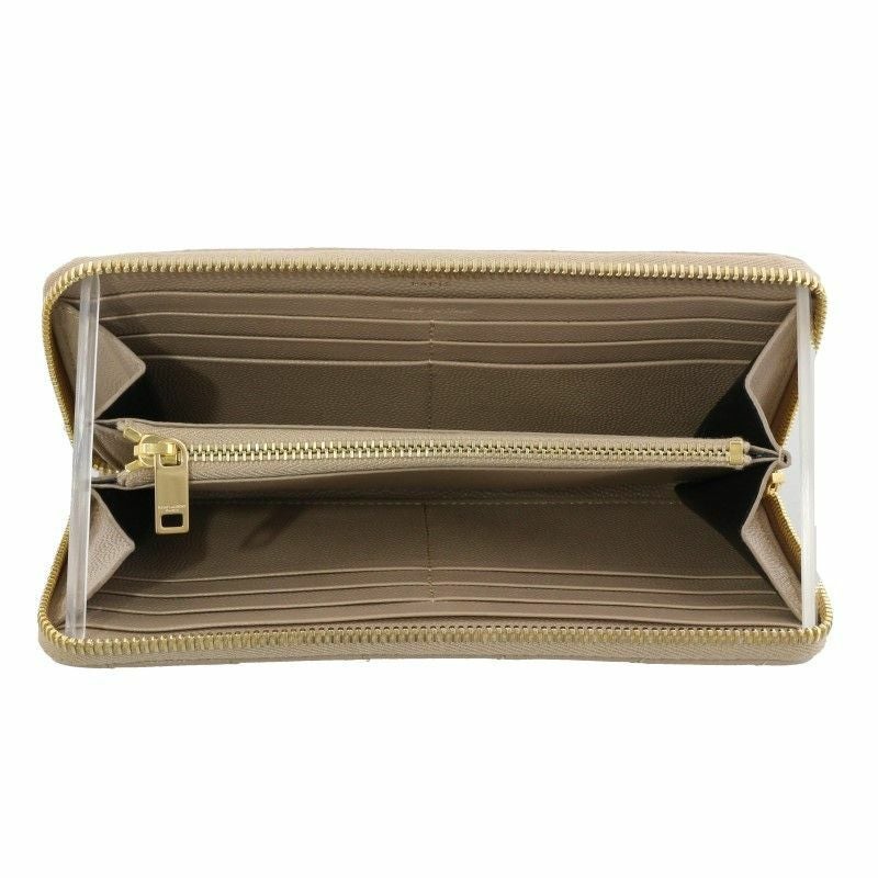サンローラン パリ SAINT LAURENT PARIS 長財布 レディース ベージュ 358094 BOW01 2721 DARK BEIGE