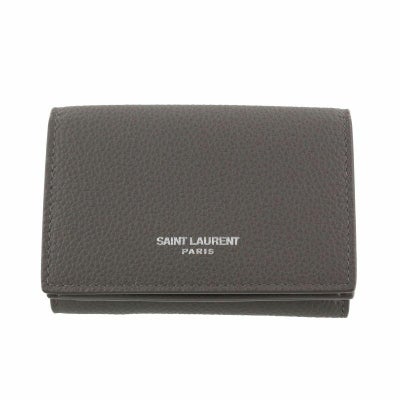 SAINT LAURENT PARIS サンローラン パリ 三つ折り財布 レディース 