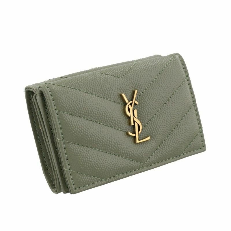 SAINT LAURENT PARIS サンローラン パリ 三つ折り財布 レディース