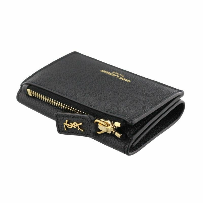 SAINT LAURENT PARIS サンローラン パリ 三つ折り財布 レディース