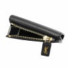 SAINT LAURENT PARIS サンローラン パリ 三つ折り財布 レディース ブラック 607925 B680N 1000
