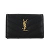 SAINT LAURENT PARIS サンローラン パリ 三つ折り財布 レディース ブラック 668274 BOWA1 1000 NOIR