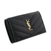 SAINT LAURENT PARIS サンローラン パリ 三つ折り財布 レディース ブラック 668274 BOWA1 1000 NOIR