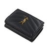 SAINT LAURENT PARIS サンローラン パリ 三つ折り財布 レディース ブラック 668274 BOWA1 1000 NOIR