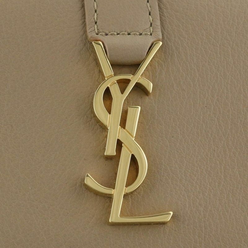 SAINT LAURENT PARIS サンローラン パリ 三つ折り財布 レディース ベージュ 602974 BJ50J 2643