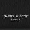 サンローラン パリ SAINT LAURENT PARIS 三つ折り財布 レディース ブラック 607925 B680J 1000