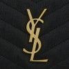 サンローラン パリ SAINT LAURENT PARIS 二つ折り財布 レディース ブラック 668288 BOW01 1000 NERO