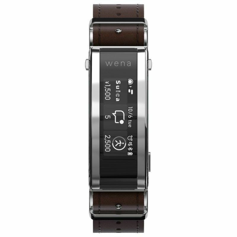 ソニー SONY スマートウォッチ wena 3 leather Brown WNW-C21A/T