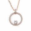 スワロフスキー SWAROVSKI ネックレス ラインストーン ローズゴールド 5202446