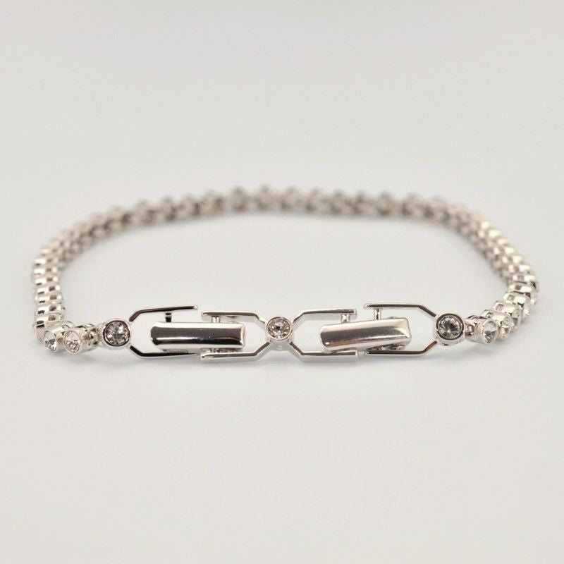 スワロフスキー SWAROVSKI ブレスレット ラインストーン シルバー 1808960