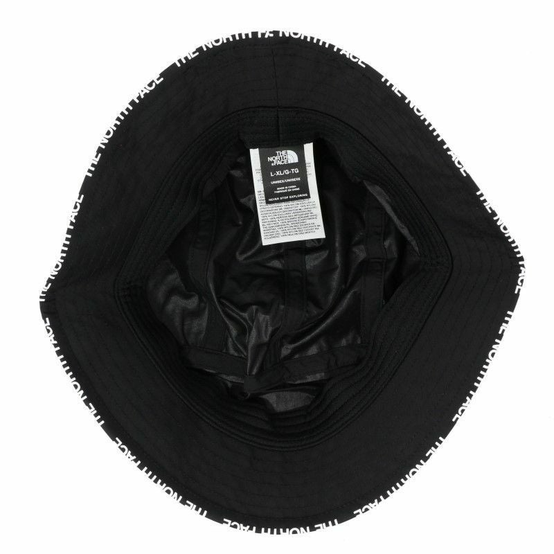 THE NORTH FACE ザ ノースフェイス バケットハット メンズ レディース ブラック NF0A7WHA TNF BLACK