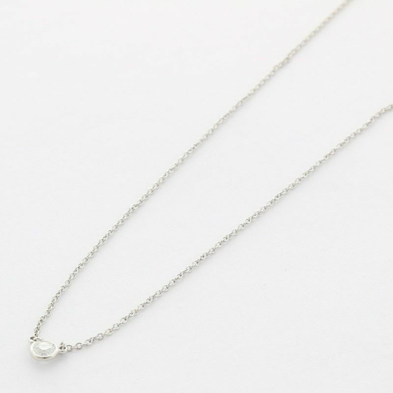 Tiffany&Co. ティファニー ネックレス レディース バイザヤード 11447856 プラチナ 0.14カラット