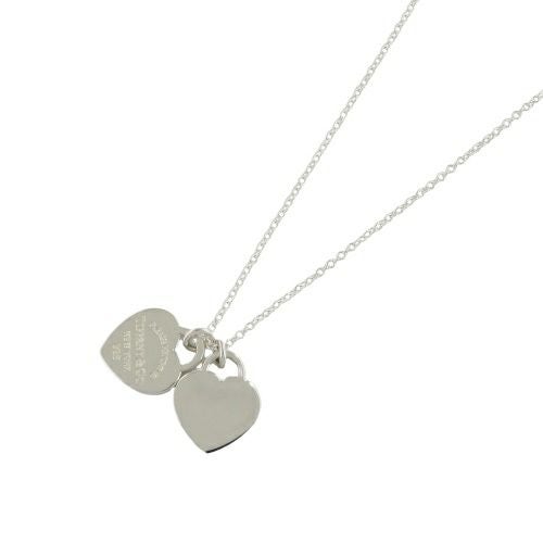 Tiffany&Co. ティファニー リターン トゥ ミニ ダブル ハート タグ ペンダント 22309307