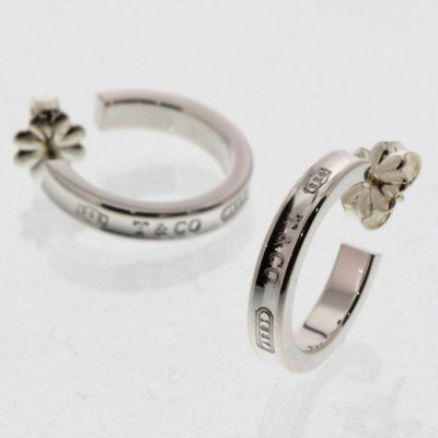 ティファニー Tiffany&Co.1837 ナロー フープ ピアス スモール 